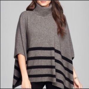 Tahari wool/yak oversized sweater poncho